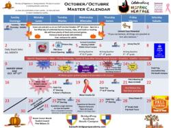 October Calendar